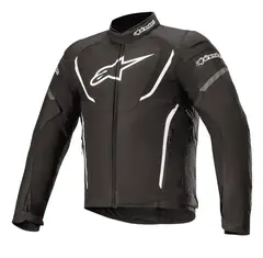 Alpinestars T-Jaws V3 MC Jakke 4XL Svart/Hvit- Vanntett