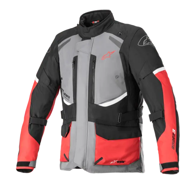 Alpinestars Andes V3 MC Jakke S Rød/Grå 