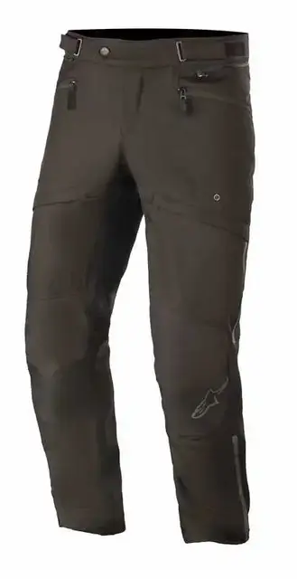 Alpinestars AST-1 V2 Motorsykkel Bukse Svart - Vanntett Drystar 