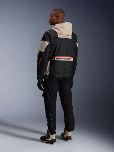 Alpinestars Mogress Jakke S Almond/Hot Orange 