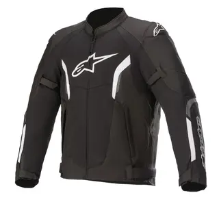 Alpinestars AST Air v2 Motorsykkel Jakke Svart/Hvit - Luftig Sommerjakke