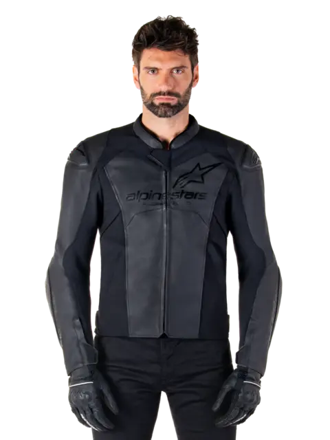 Alpinestars Faster v3 Skinnjakke 46 Sort 
