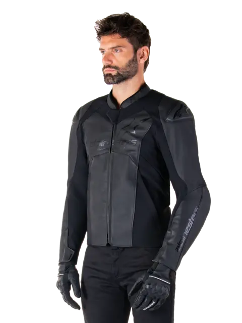 Alpinestars Faster v3 Skinnjakke 46 Sort 
