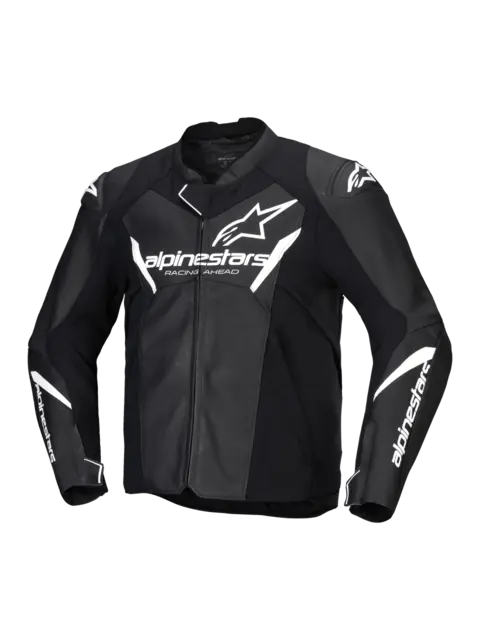 Alpinestars Faster V3 Skinnjakke 48 Sort/Hvit 