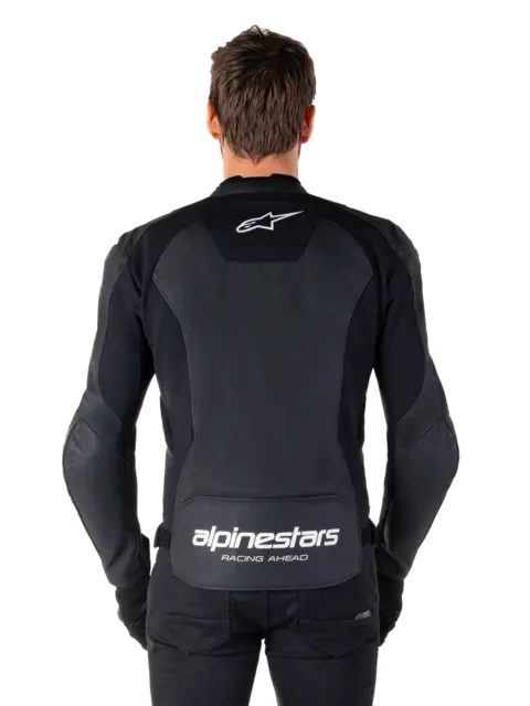 Alpinestars Faster V3 Skinnjakke 48 Sort/Hvit 
