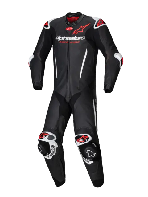Alpinestars GP-R7 Skinndress 50 Svart/Hvit/Rød - 1-Del 