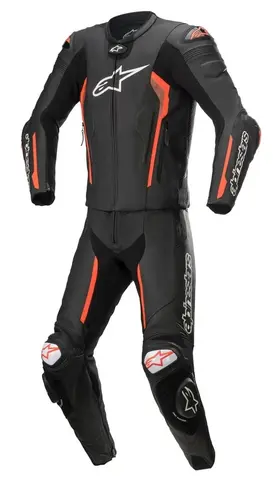 Alpinestars Missile V2 Skinndress Svart/R&#248;d - 2-Delt