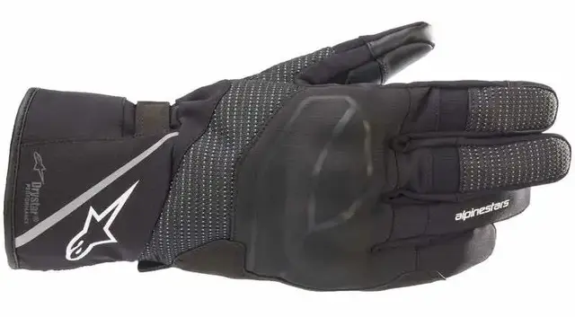 Alpinestars Andes v3 MC Hanske S Svart - Vanntett Drystar 