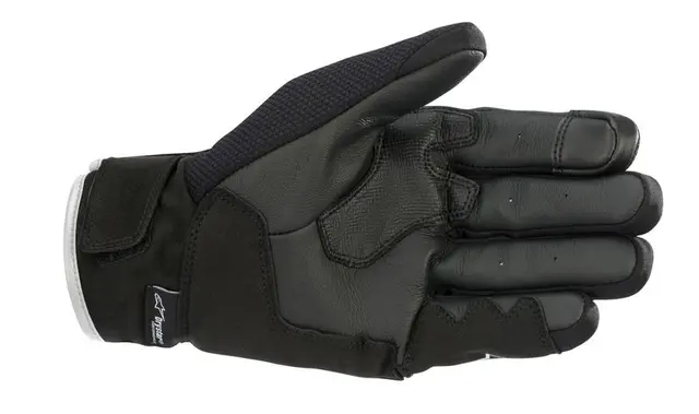 Alpinestars S Max MC-Hanske Dame Svart/Hvit - Vanntett Drystar 