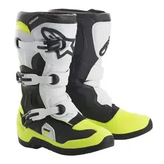 Alpinestars Tech 3S Støvler Barn 28 Hvit/Svart/Gul