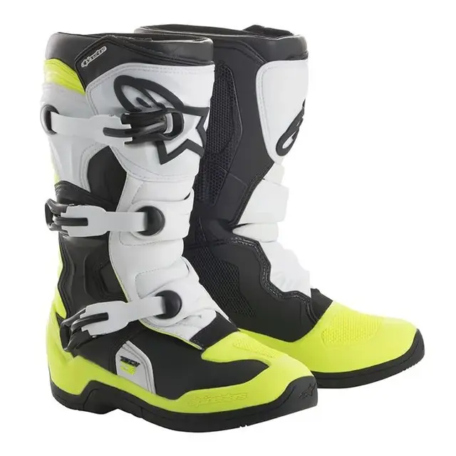 Alpinestars Tech 3S Støvler Barn 29 Hvit/Svart/Gul 