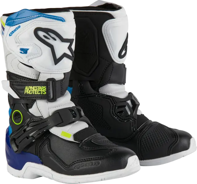Alpinestars Støvler Tech 3s 28 Sort/Hvit/Blå 