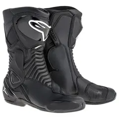 Alpinestars SMX 6 V2 Motorsykkel Støvel Svart - Sport Touring