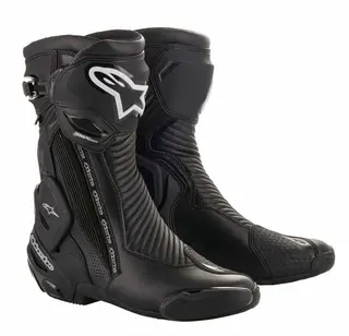 Alpinestars SMX Plus V2 MC-Støvel Svart - Vanntett Gore-tex