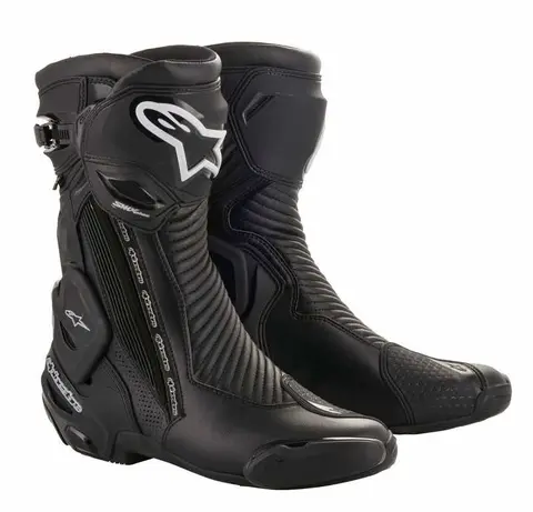Alpinestars SMX Plus V2 MC-St&#248;vel Svart - Vanntett Gore-tex
