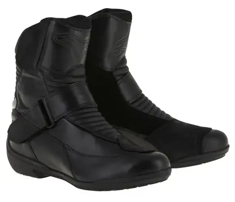 Alpinestars Valencia Dame MC-St&#248;vler Svart  - Vanntett Drystar