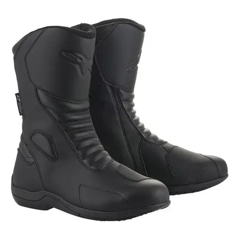 Alpinestars Origin Motorsykkel St&#248;vel Svart - Vanntett Drystar