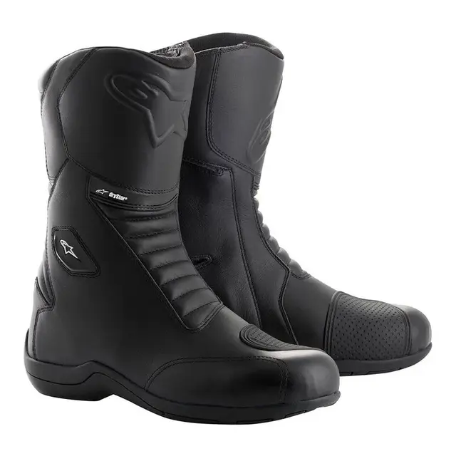 Alpinestars Andes v2 Motorsykkel Støvler Svart - Vanntett Drystar 