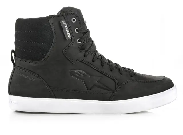 Alpinestars J-6 Motorsykkel Sko 40 Svart/Hvit - Vanntett Drystar 