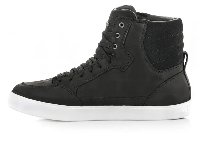 Alpinestars J-6 Motorsykkel Sko 40 Svart/Hvit - Vanntett Drystar 