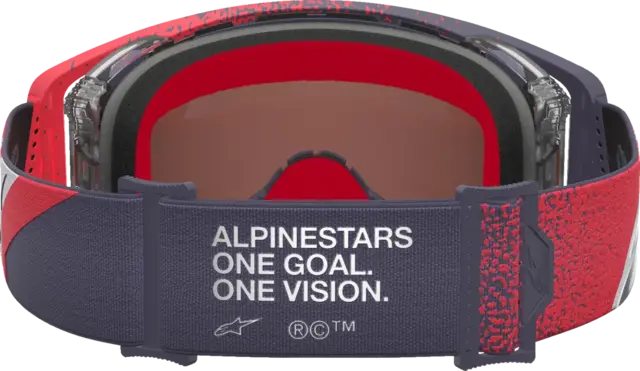 Alpinestars Supertech Hiten Briller Rød - Sølv speil 