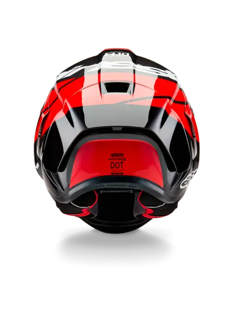 Alpinestars Supertech R10 Hjelm Sort/rød L 