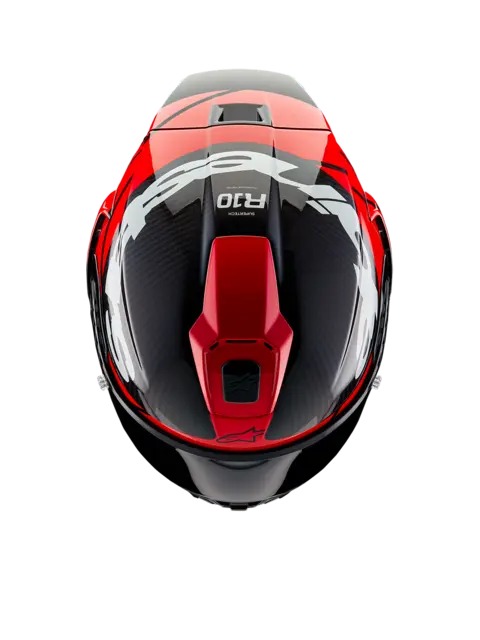 Alpinestars Supertech R10 Hjelm Sort/rød L 