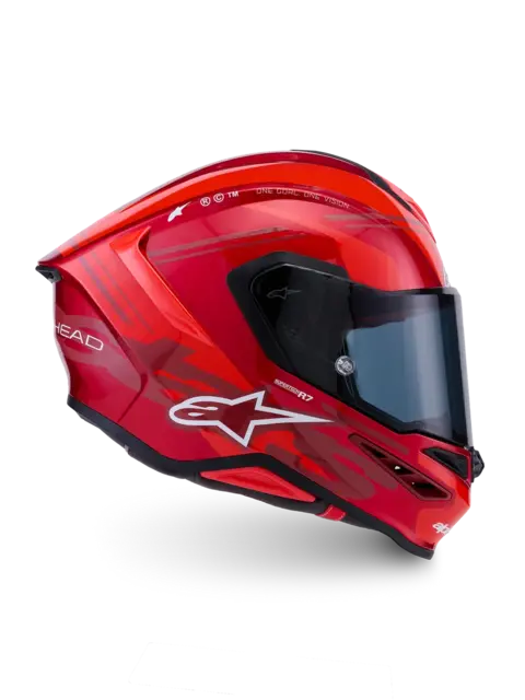 Alpinestars S-R7 Hjelm Rød XS Core - Rød 
