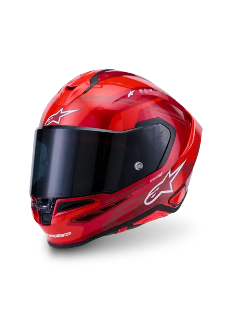 Alpinestars S-R7 Hjelm Rød XS Core - Rød 
