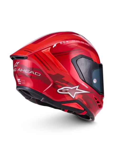 Alpinestars S-R7 Hjelm Rød XS Core - Rød 