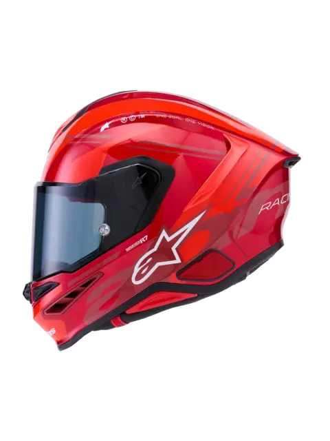 Alpinestars S-R7 Hjelm Rød XS Core - Rød 