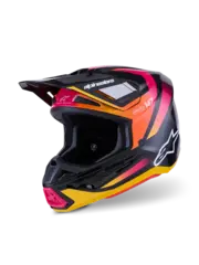 Alpinestars S-M7 XS Rise - Sort/Rosa/Gul