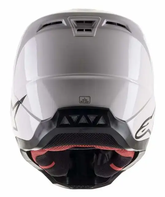 Alpinestars S-M5 Cross Hjelm M Solid Hvit 