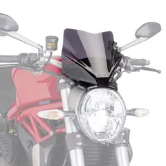 Puig Sport Screen | Dark Smoke | Ducati Monster 1200/S 2014&gt;