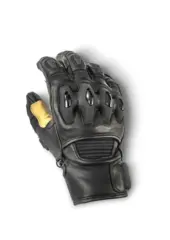 Halvarssons Flon hansker 12 Sort/beige
