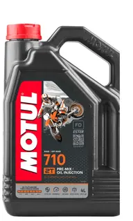 Motul 710 2T 100% Synt 4 Liter