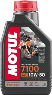 MOTUL 7100 10W-50 4 Liter. Full Syntetisk