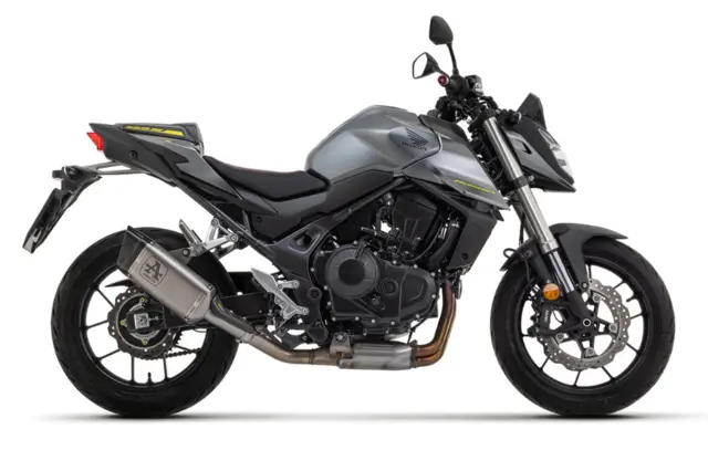 ARROW Pista Dark Titanium Lyddemper CB 750 Hornet (23-) 