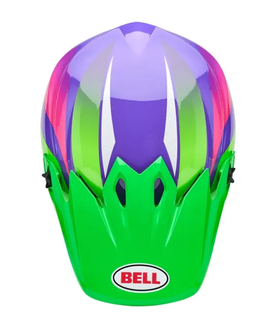 Bell MX-9 Mips Hjelm S Grønn/Lilla 