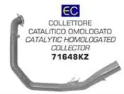 Arrow kollektor KTM Duke 690 16- Med katalysator - EURO 4