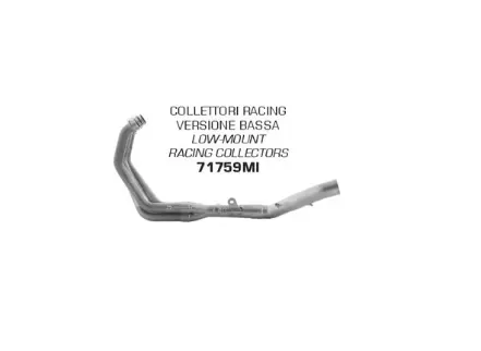 Frontr&#248;r Lav type | Uten Katalysator Arrow Frontr&#248;r MT-09 21-