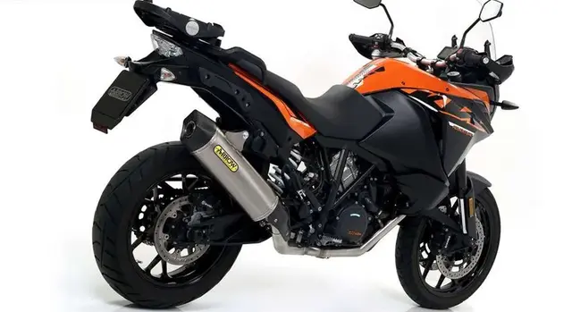 Arrow Slip-on KTM 1090 Adventure 17- Blank aluminium m/ carbon endestuss 