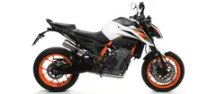 Arrow Ktm Duke 790 18- | 890 Duke R 19- Pro-race, St&#229;l, CE godkjent