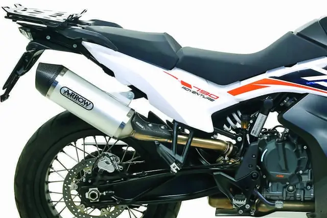 Arrow slip-on KTM 790 Adventure 19/20 Titanium ECE merket 