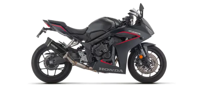 Arrow Indy Race Eksosanlegg Sort 