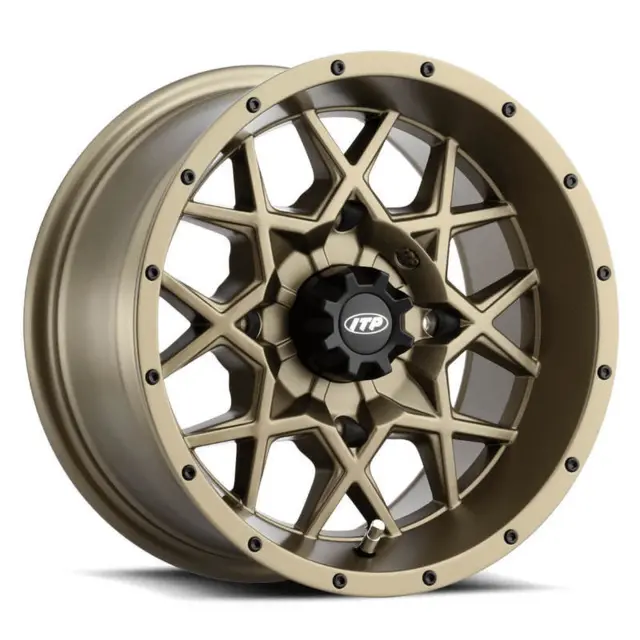 ITP Hurricane Felg 14x7 4/110 5+2 Bronse - Felg til ATV 