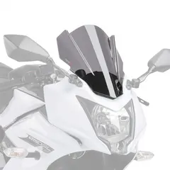 Puig Racing Screen | Light Smoke | Kawa saki Ninja 250 SL 2015&gt;2016