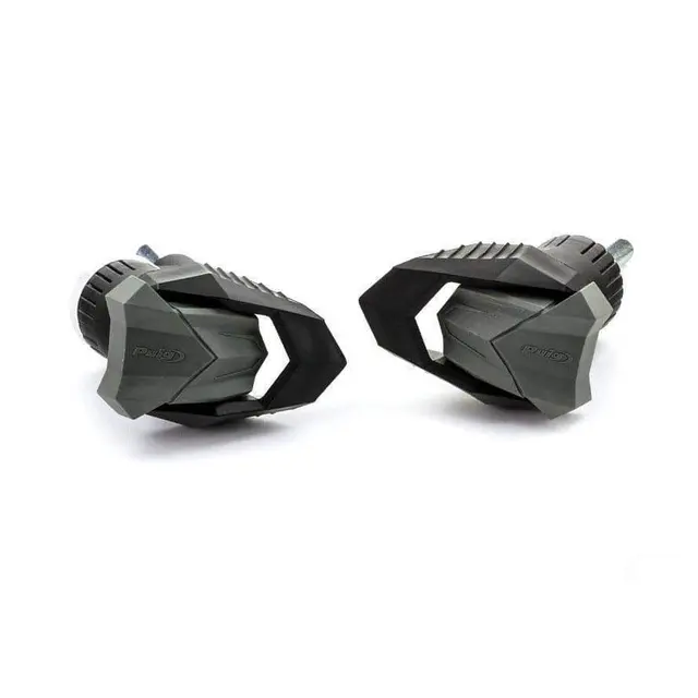 Puig R19 Frame Sliders - Sort Yamaha MT-125 2015>2019 
