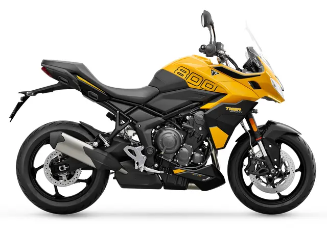 Triumph Tiger Sport 800 2025 COSMIC YELLOW / SAPPHIRE BLACK 