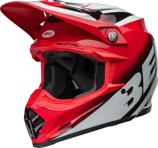 BELL Moto-9S Flex Cross Hjelm S Rød 